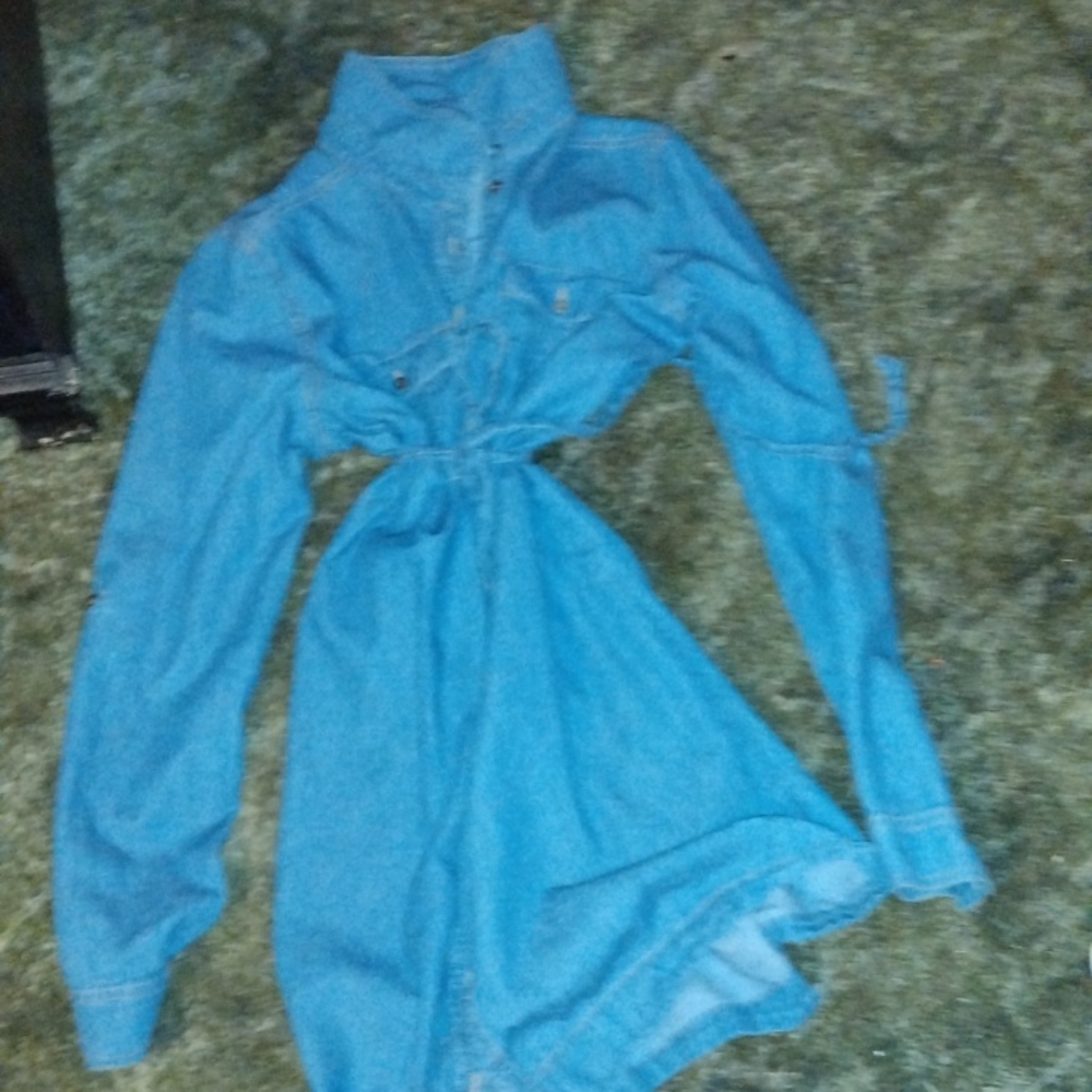 Denim dress
